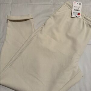 Zara Men's Cream Jogger Pants- XL (New With Tags)